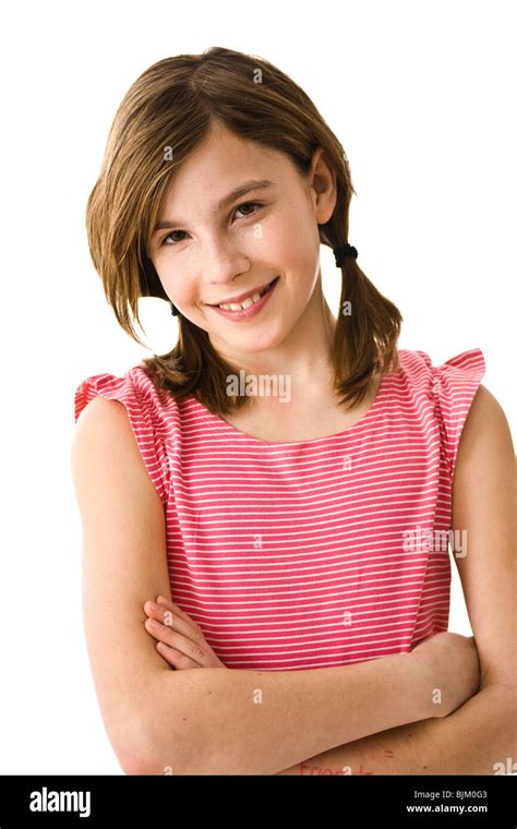 Teen Pigtails Stock Photos, Images & Pictures